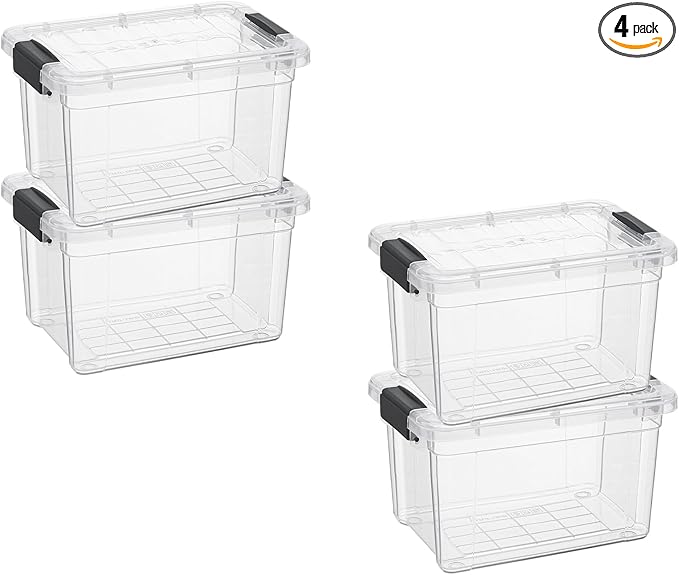 Superio Mini Storage Container Plastic Crayon Box Art Supplies and Sewing Case by Superio