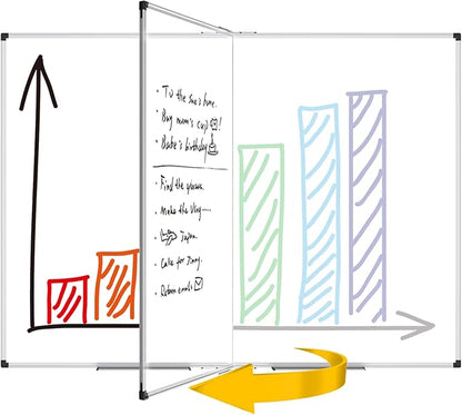 XBoard Dry Erase Board 60 x 48 Inch | Foldable Magnetic White Board - Image 4