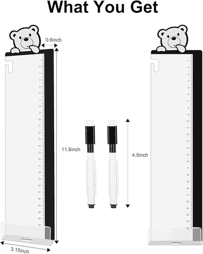 2pcs Office Desk Accessories Monitor Memo Board Computer Message Board Office - Image 2