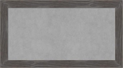 Amanti Art Grey Framed Magnetic Board 15x27 Small Vision Board by AmantiArt