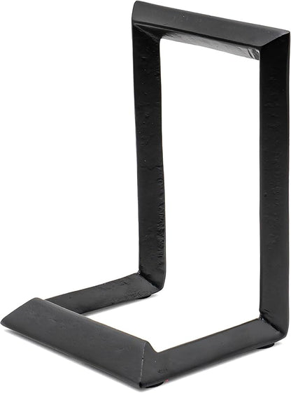 Red Co. 8” Decorative Metal Display Plate Stand and Art Holder Easel in Black by RedCo