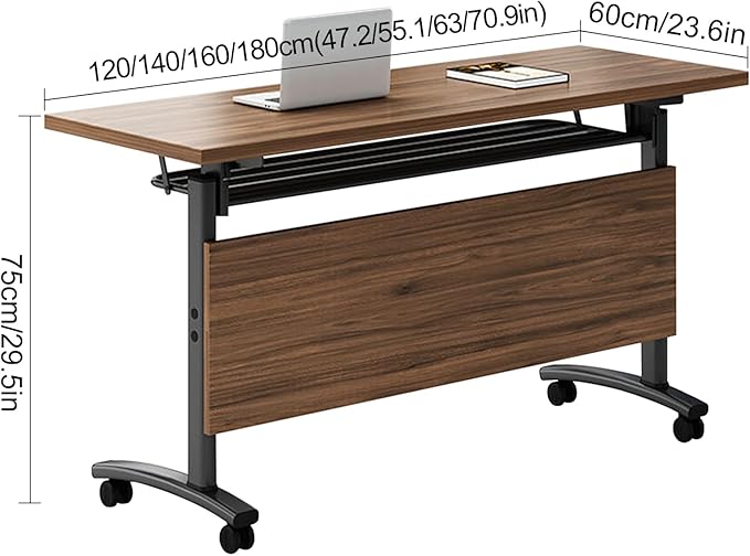 Conference Table, Folding Conference Room Tables Modern Folding Training Table - Image 2