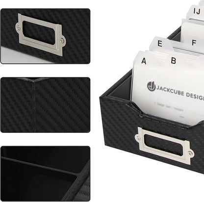 J JACKCUBE DESIGN JackCubeDesign Carbon Fiber Business Card Organizer Coupon - Image 4