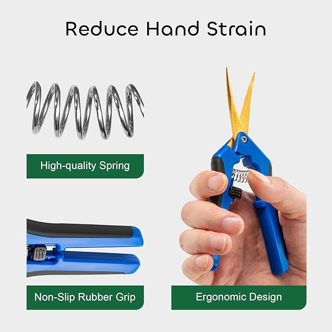 GROWNEER 3 Packs 6.5 Inch Pruning Shears - Image 5