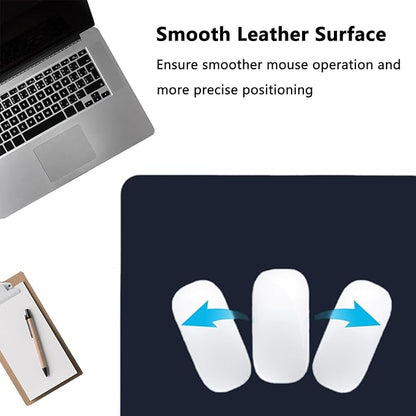 PU Leather Desk Pad Protector Gaming Mouse Pad Non Slip Desk Mat - Image 3