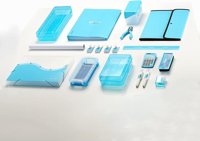 Enday Index Card Holder Blue, 3x5 Note Flash Card Organizer Case, Index Card - Image 7