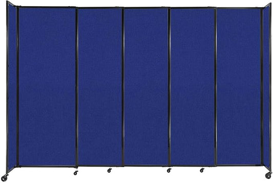 Versare Straightwall Sliding Portable Wall Partition | Freestanding Office by VERSARE