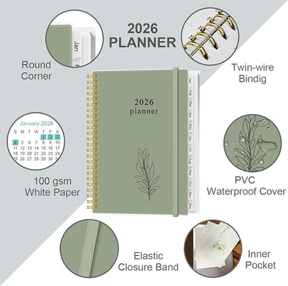 2026 Planner - Planner 2026 from January 2026 - December 2026, Weekly & Monthly - Image 2