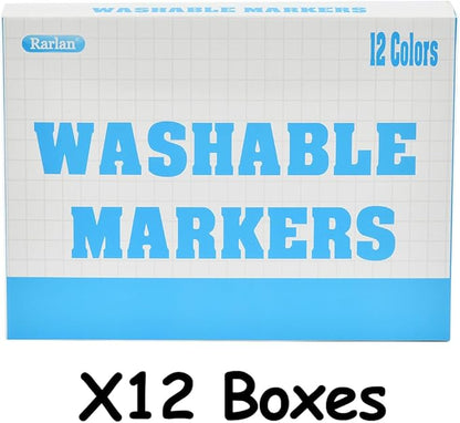 Rarlan Washable Markers Bulk, Markers - Image 4