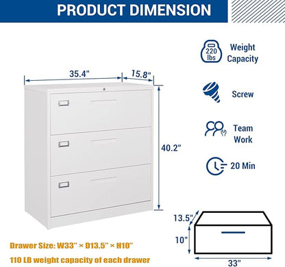 Fesbos Lateral File Cabinet - Image 3