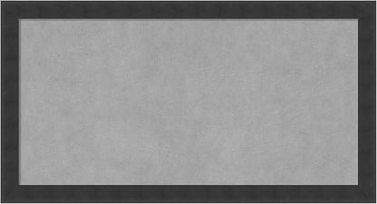 Amanti Art Black Framed Magnetic Board 14x26 Small Vision Board by AmantiArt