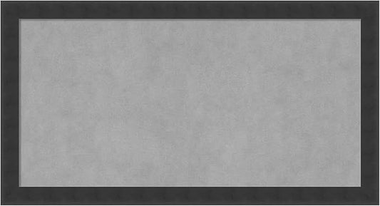 Amanti Art Black Framed Magnetic Board 14x26 Small Vision Board by AmantiArt