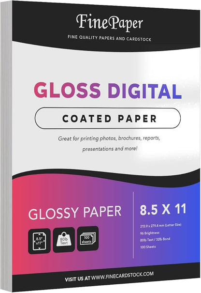 Double-Sided Gloss Digital C2S Paper – Perfect by SSuperfinePrinting