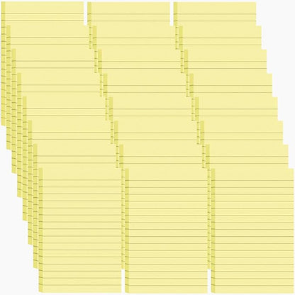 24 Pack Lined Sticky Notes 4X6 in Self Sticky Note Pads Colorful Post Stickies by Beieverluck