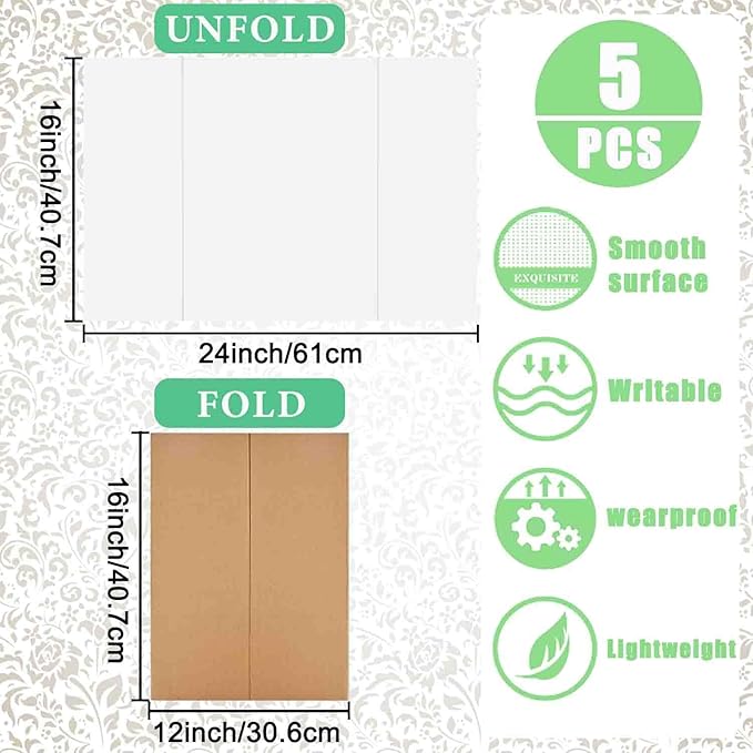 LonlyEagle Trifold Poster Board, School Projects, Event Displays, and Business - Image 3