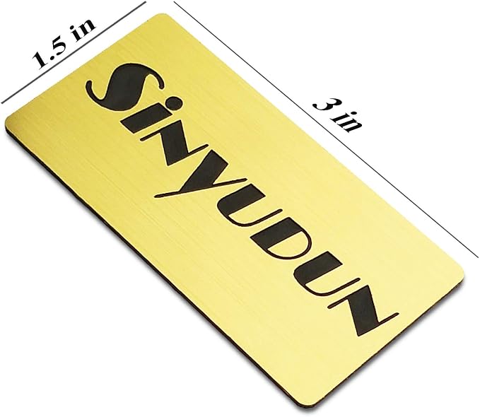 Custom Laser Engraved Name Badges - Image 5