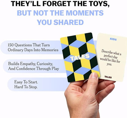 TALES Conversation Cards, Kids Edition 150 Count, Fun Family Games - Image 2
