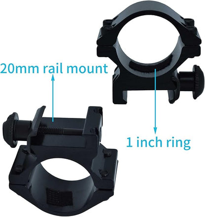 2 Pack Flashlight and Laser Sight Mount - Image 4