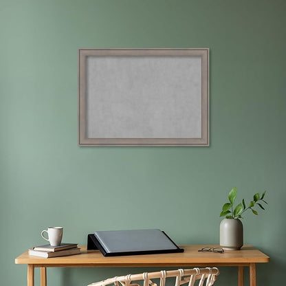 Amanti Art Grey Framed Magnetic Board 23x31 Medium Vision Board - Image 5