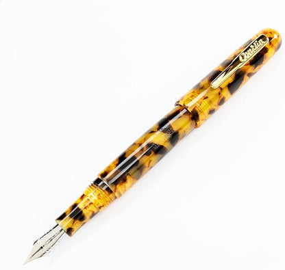 Conklin All American Fountain Pen in Tortoiseshell – Broad Nib, Vintage Design - Image 8