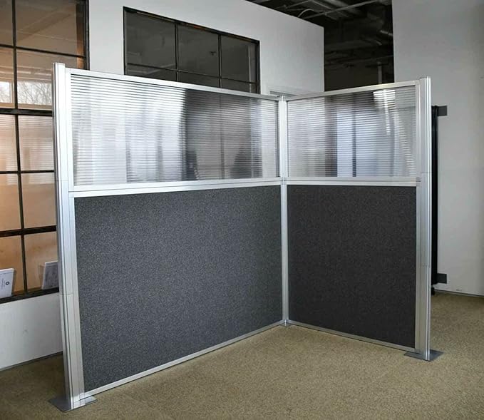 Versare Hush Panel Cubicle Kit | Workstation Partition Walls | Sound Dampening - Image 2