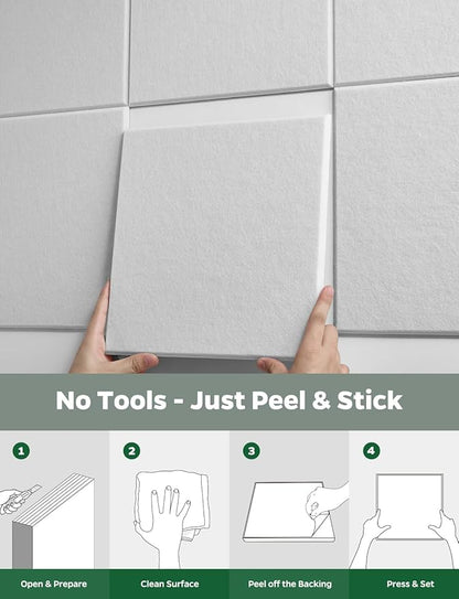 Large Bulletin Board 48" x 36", 12 Pack White Cork Boards - Image 8