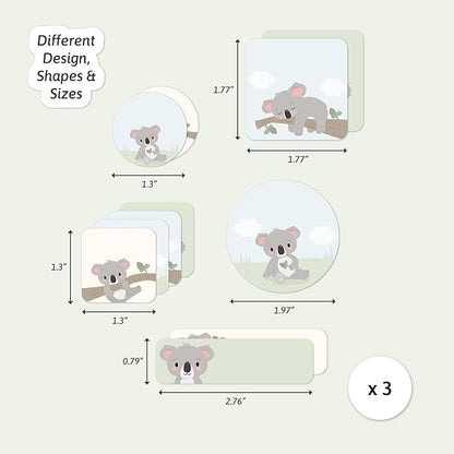 Large Name Labels for Kids - Image 3
