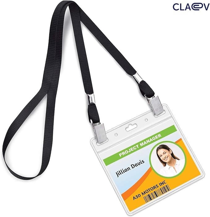 Claev - Horizontal Flexible and Tear Resistant Card Protector - Clear, 4x3 Inch - Image 7