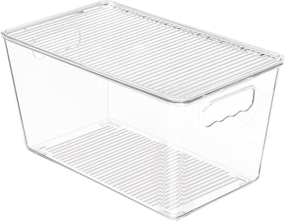 Vtopmart 1 Pack Clear Stackable Storage Bins by Vtopmart