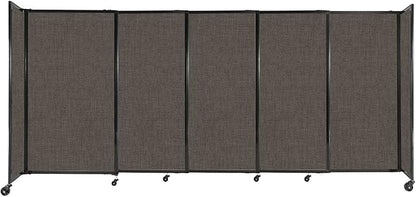 Versare Straightwall Sliding Portable Wall Partition | Freestanding Office by VERSARE