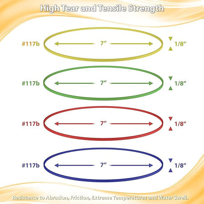 Bilinny Large Heavy Duty Rubber Bands - Image 3