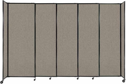 Versare Straightwall Sliding Portable Wall Partition | Freestanding Office by VERSARE