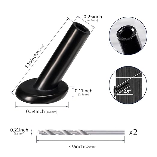RiaYer 20 Pack 45 Degree Angle Protective Sleeves, T316 Marine Grade Cable - Image 2