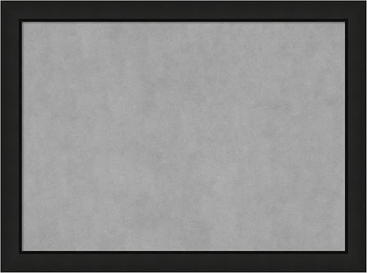 Amanti Art Black Framed Magnetic Board 23x31 Medium Vision Board by AmantiArt