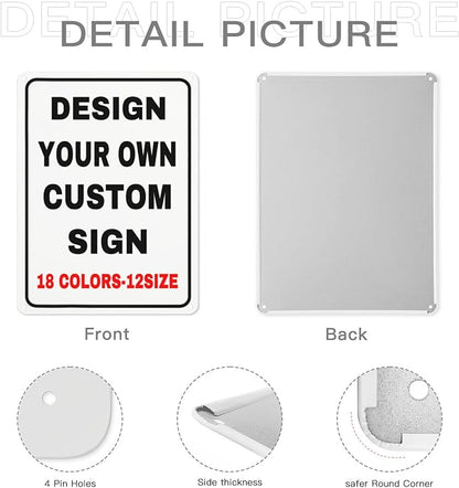 Custom Outdoor Metal Personalized Sign - Image 6