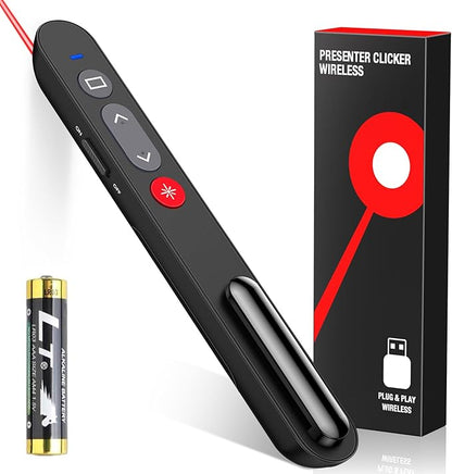 Presentation Clicker, Wireless Presenter Clicker by NinjajoyOXxboxbatterypack
