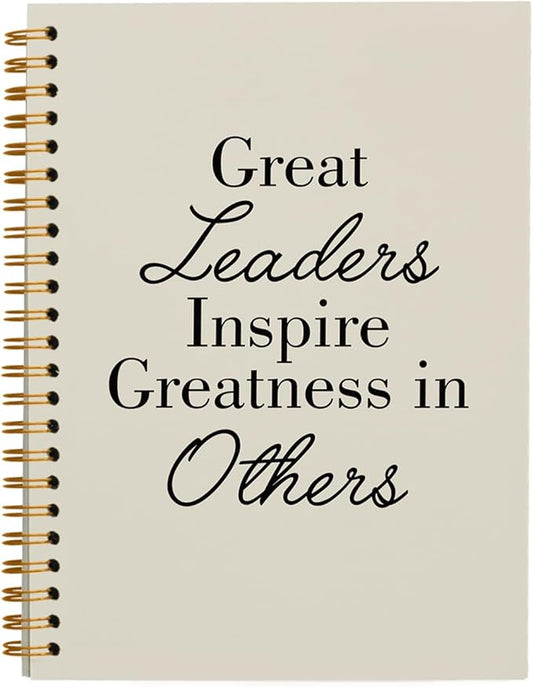 OXW Beige Notebooks for Work, Employee Appreciation Gifts, Leadership Gifts by Unknown