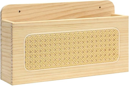 BXAIGR Rustic Wall Mounted Magazine Rack by BXAIGR