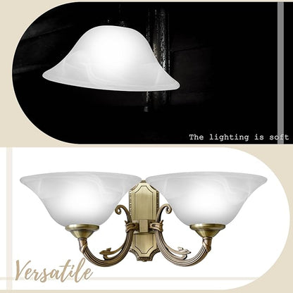 Huquary Lamp Glass Shades for Floor Lamp Elegant Cover Light Fixture Shade - Image 3