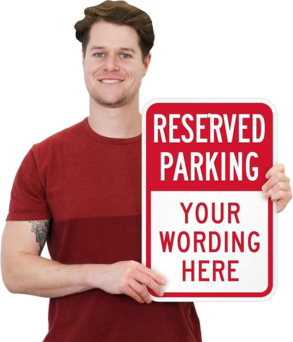 SmartSign Custom Reserved Parking Sign - Image 9