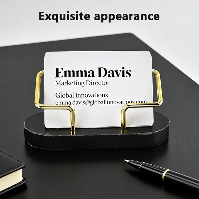 Qirvaten 2 Pieces Business Card Holder - Image 8