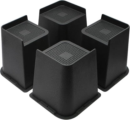 MXMZHXU Bed Risers 2 inch, 3 inch, 4 inch, 6 inch or 8 inch Heavy Duty by MXMZHXU