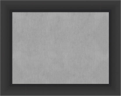 Amanti Art Black Framed Magnetic Board 23x29 Medium Vision Board by AmantiArt