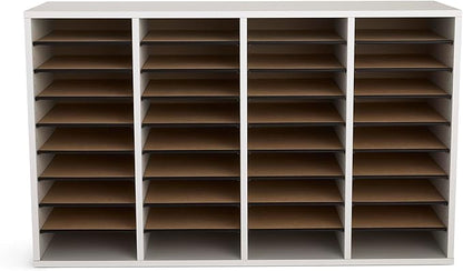 Safco Wooden Paper and Mail Organizer - Image 2