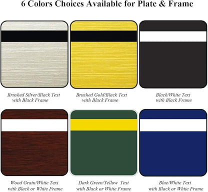 Custom Engraved Door Suite Wall Sign | Office Sign | Personalized Wall Plaque | - Image 3