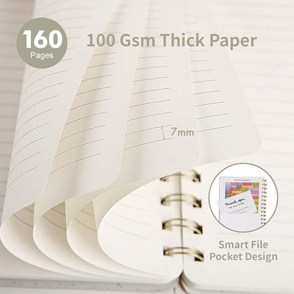Spiral Notebook-5.75" x 8.125" College Ruled Journal - Image 2