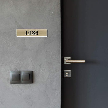 NIUBEE 12 Pack Acrylic Wall Name Plate Holder 2x8 Inch, Door Name Plates Set - Image 5