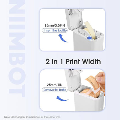NIIMBOT D101 Label Maker, Handheld Thermal Label Printer - Image 4