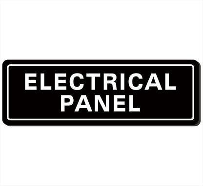 Electrical Panel Sign – Standard Electrical Cabinet Sign, Premium Durable by Unknown