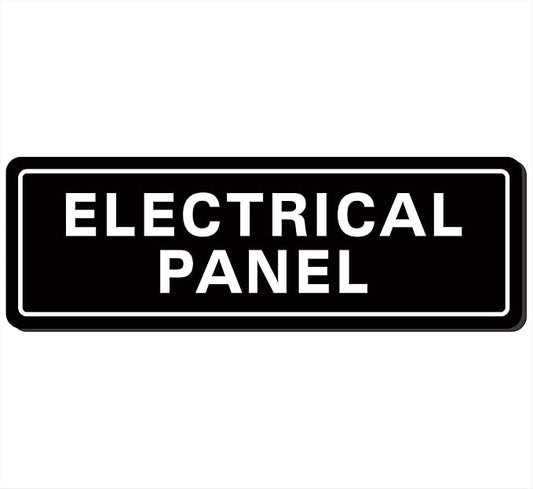 Electrical Panel Sign – Standard Electrical Cabinet Sign, Premium Durable by Unknown